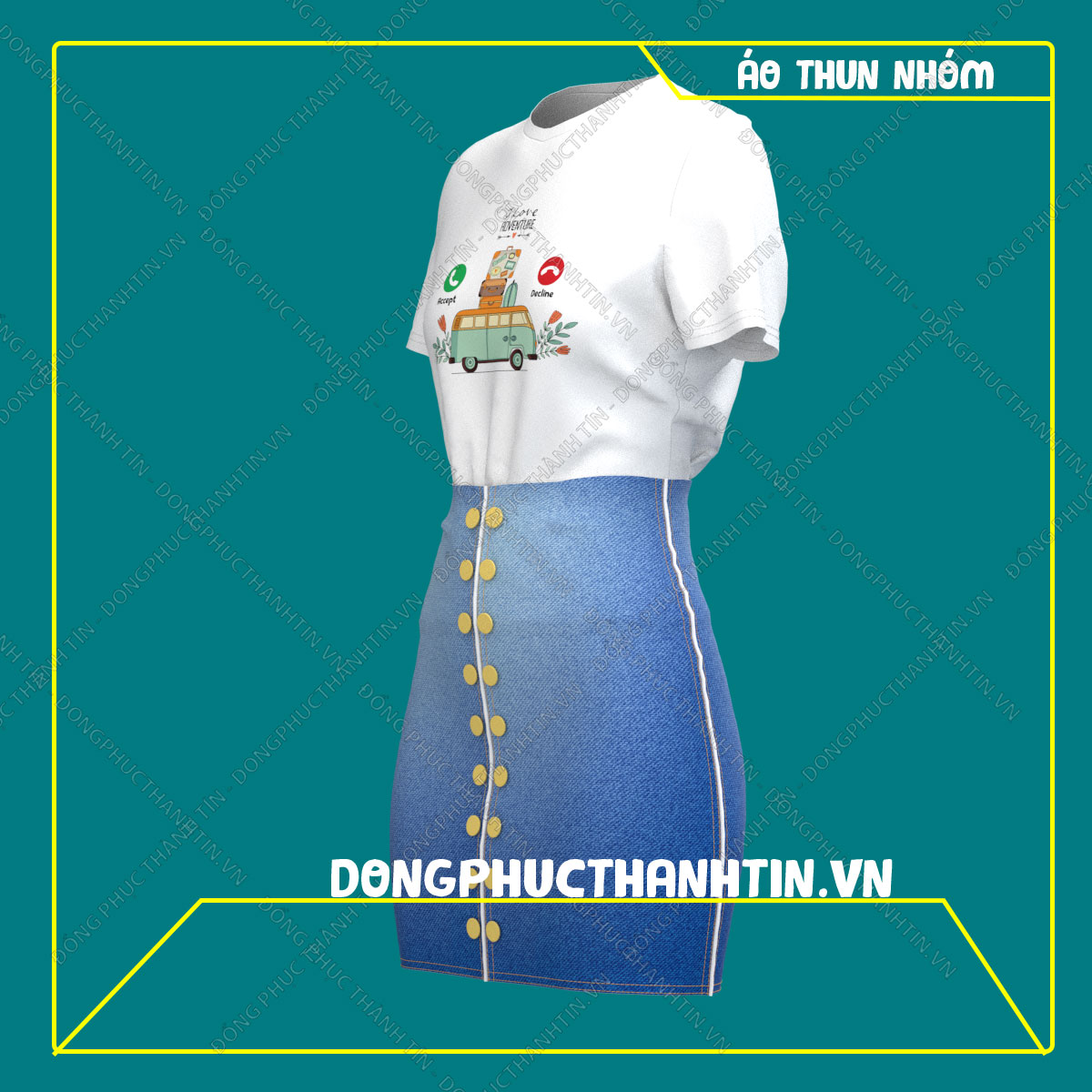 ÁO PHÔNG NHÓM MS 204