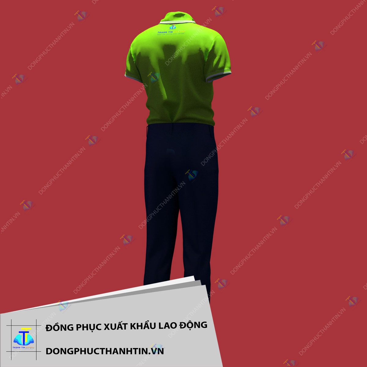 ĐỒNG PHỤC CÔNG TY XKLD MS 0718