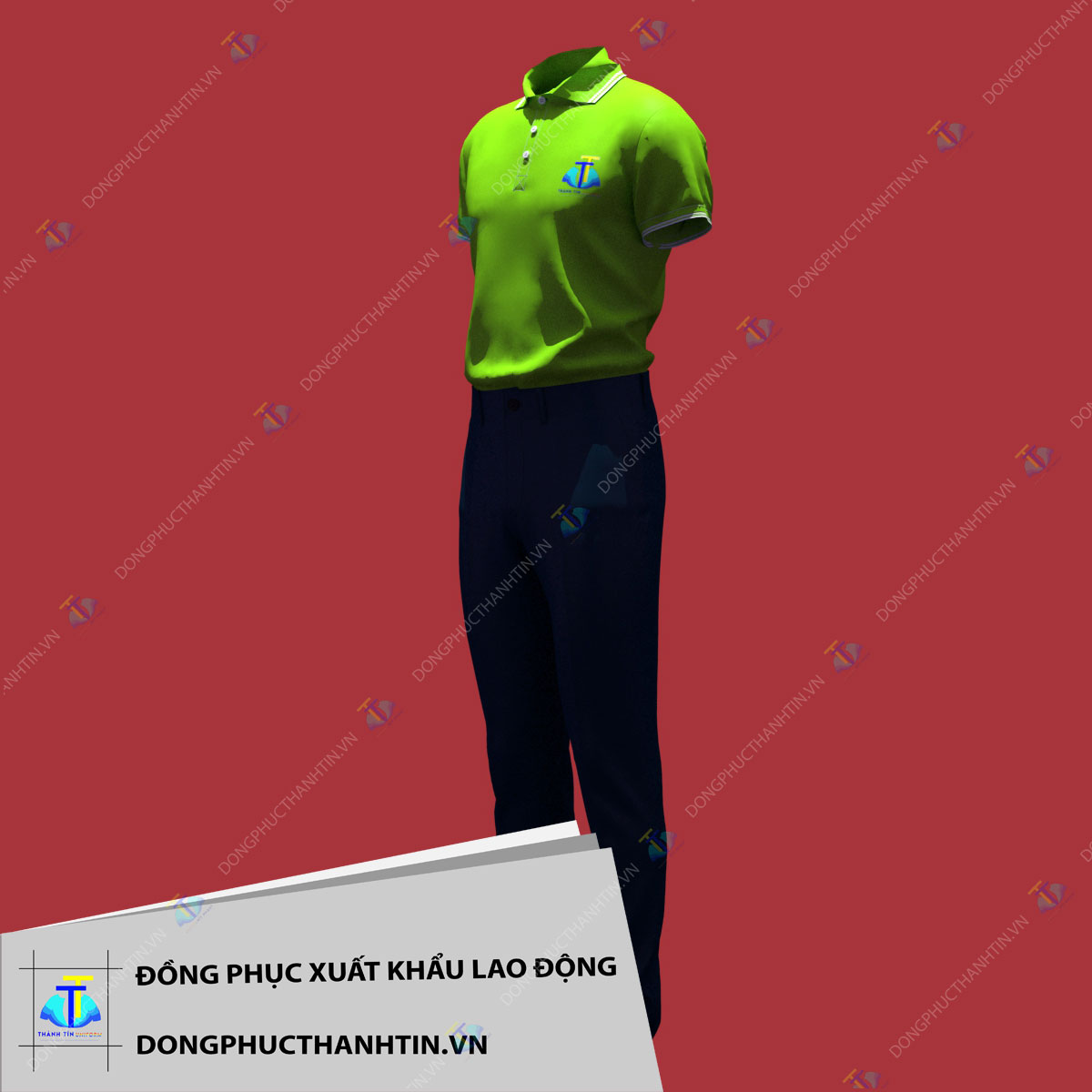 ĐỒNG PHỤC CÔNG TY XKLD MS 074