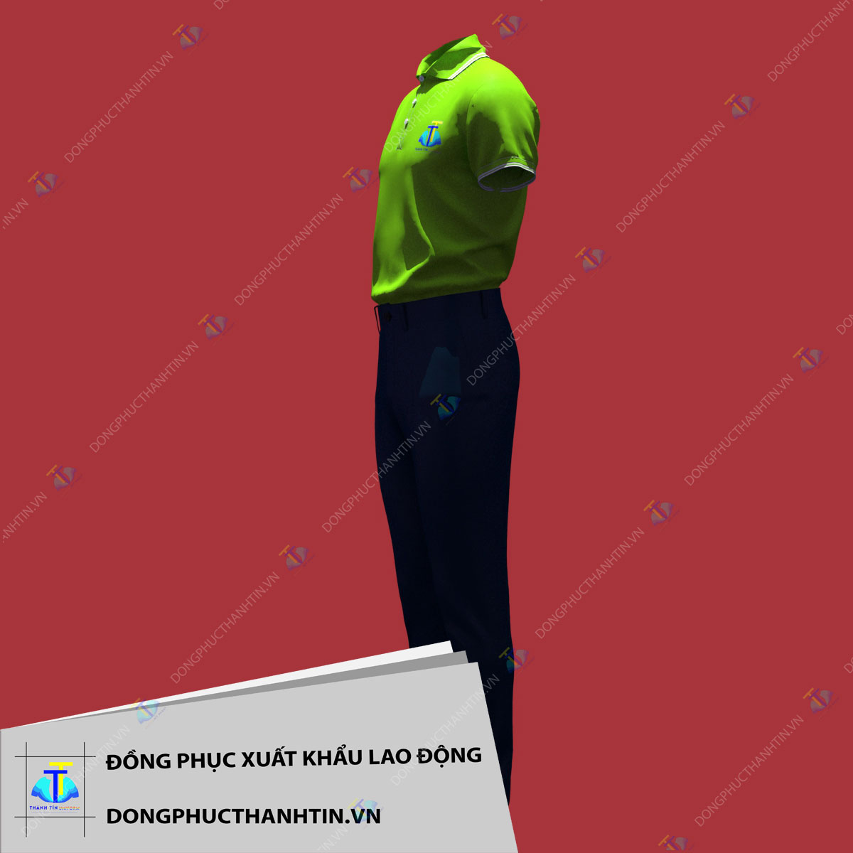 ĐỒNG PHỤC CÔNG TY XKLD MS 076