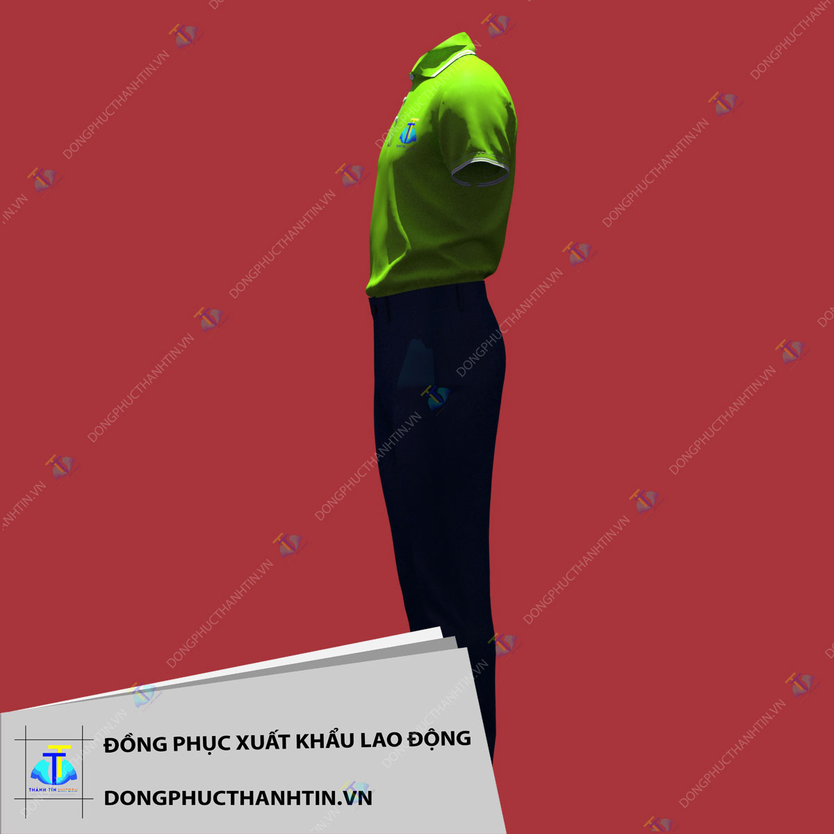 ĐỒNG PHỤC CÔNG TY XKLD MS 077