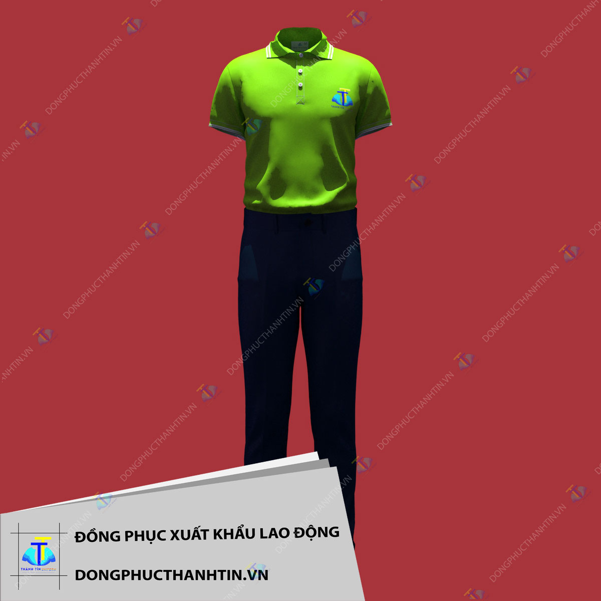 ĐỒNG PHỤC CÔNG TY XKLD MS 070