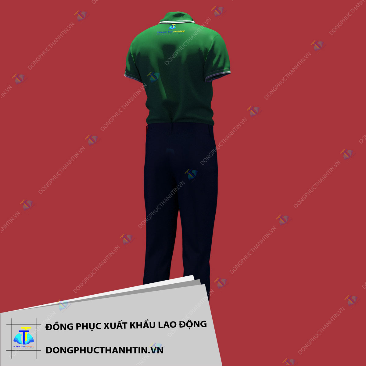 ĐỒNG PHỤC CÔNG TY XKLD MS 0318