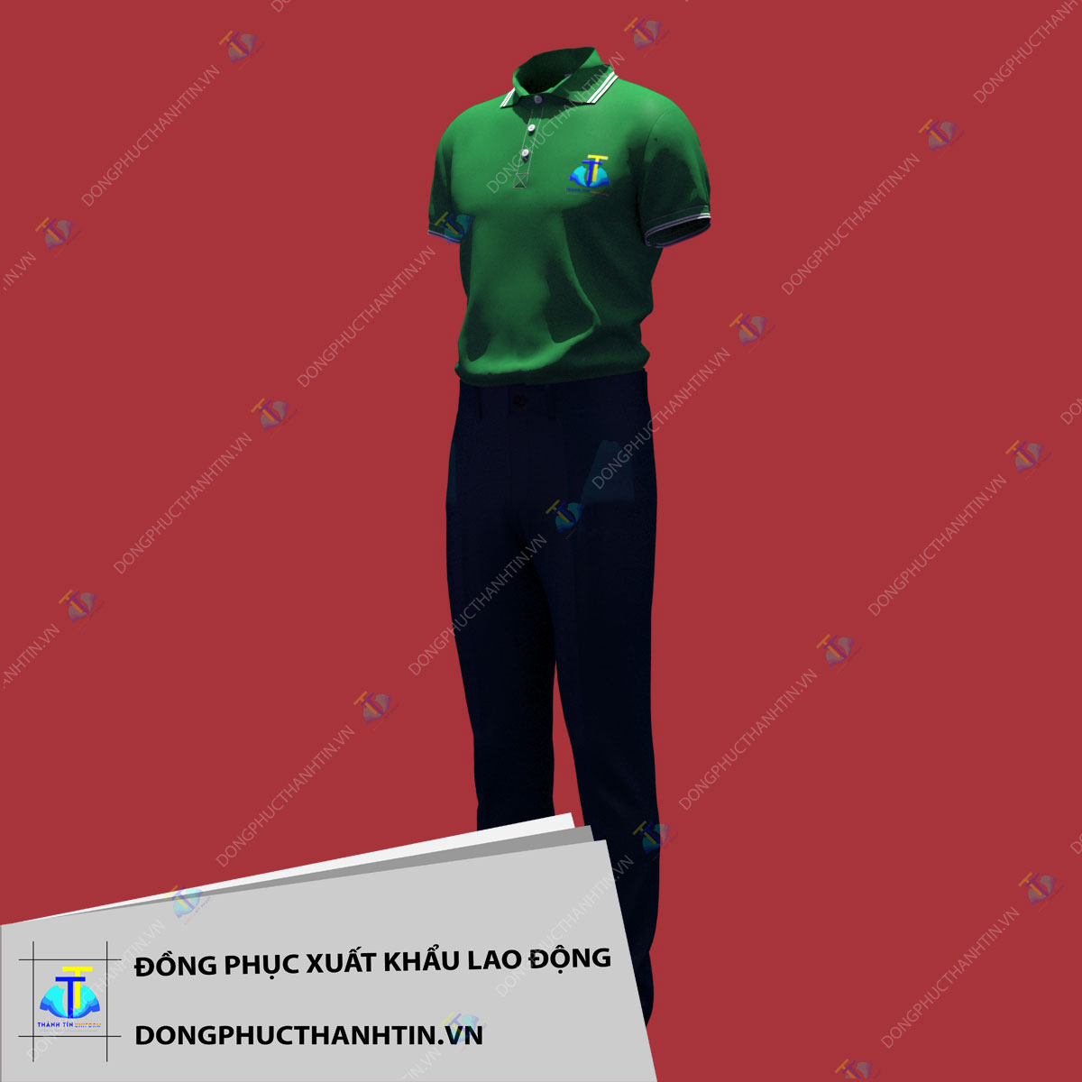 ĐỒNG PHỤC CÔNG TY XKLD MS 033