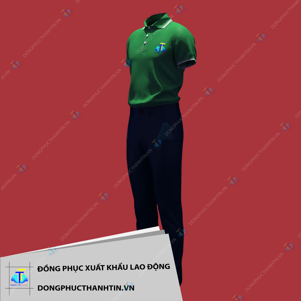 ĐỒNG PHỤC CÔNG TY XKLD MS 034