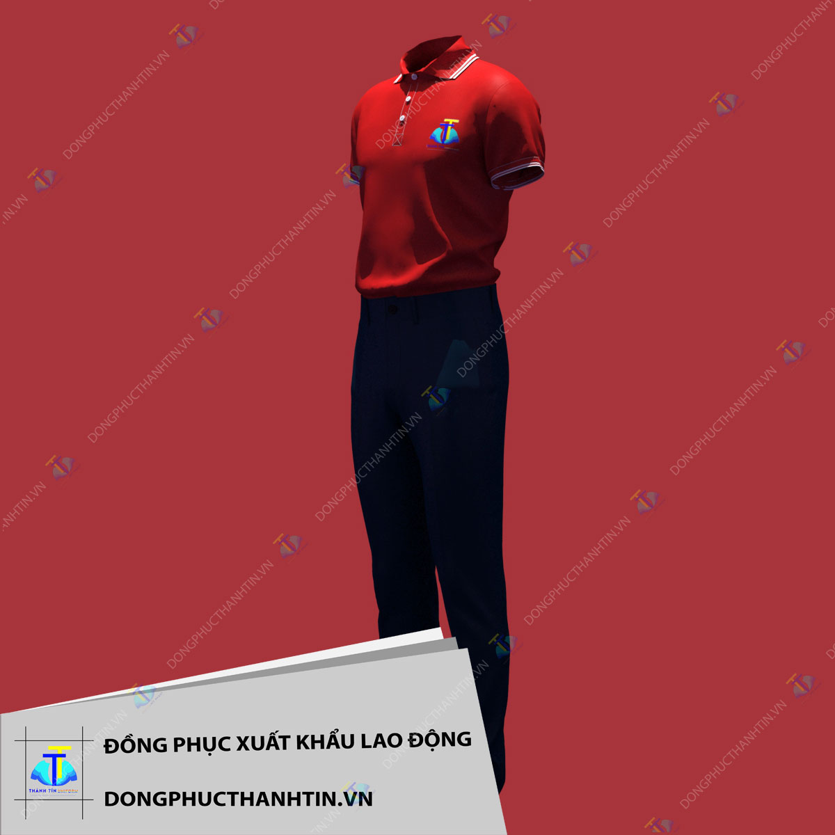 ĐỒNG PHỤC CÔNG TY XKLD MS 054