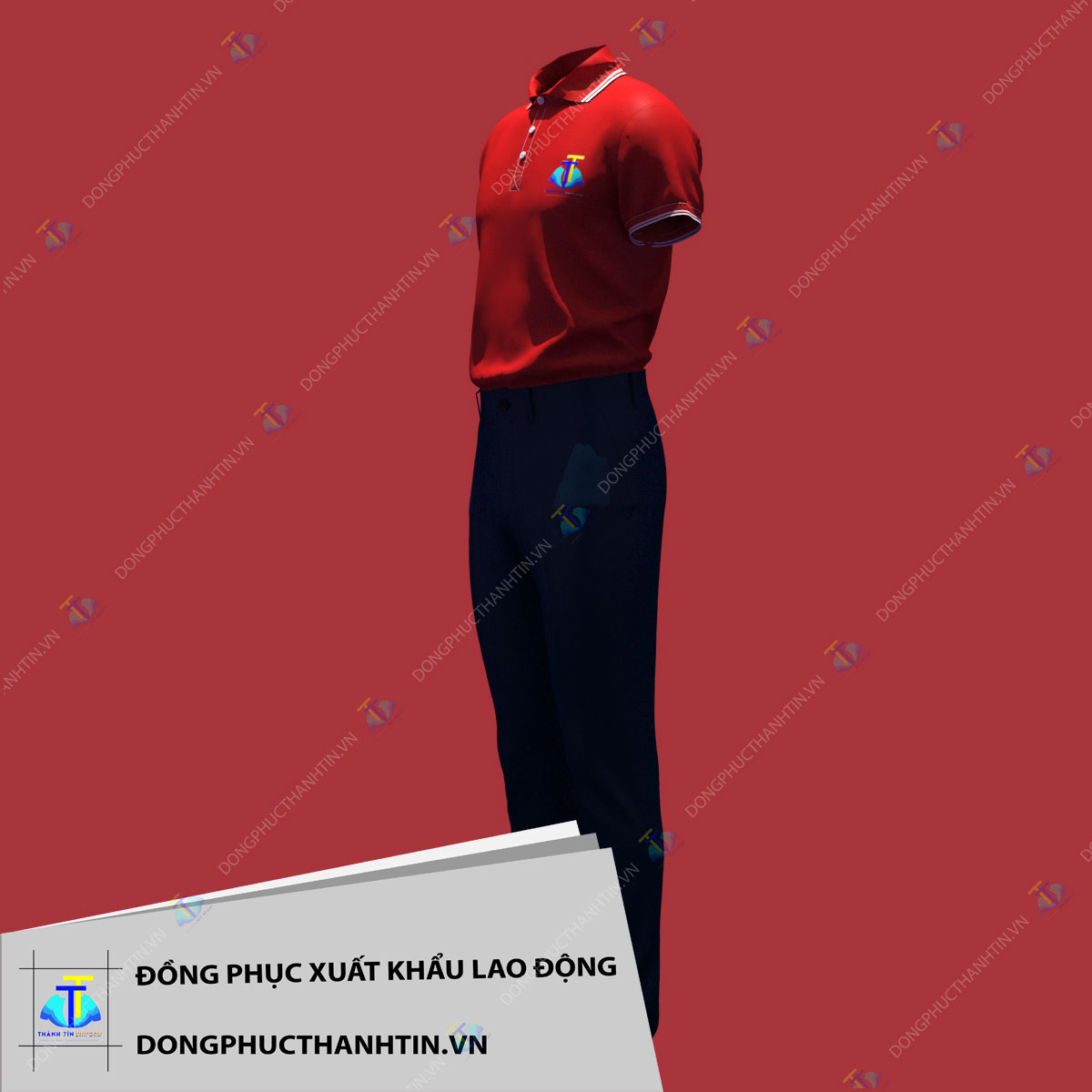 ĐỒNG PHỤC CÔNG TY XKLD MS 055