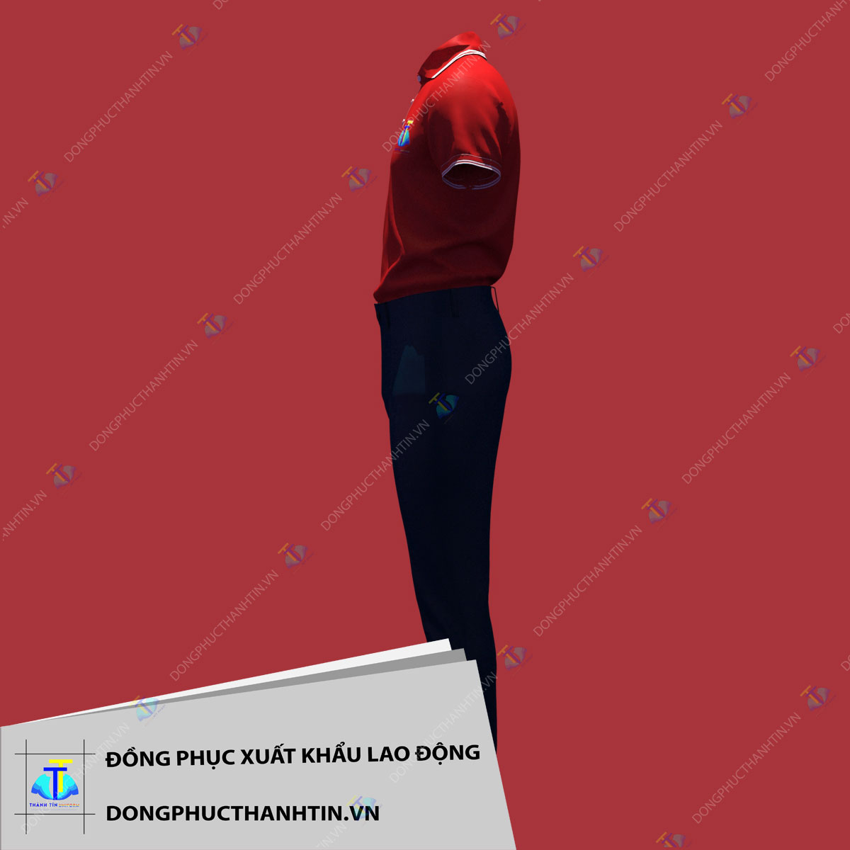 ĐỒNG PHỤC CÔNG TY XKLD MS 058