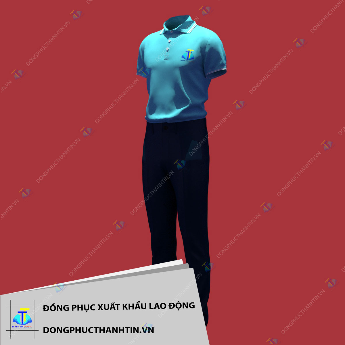 ĐỒNG PHỤC CÔNG TY XKLD MS 124