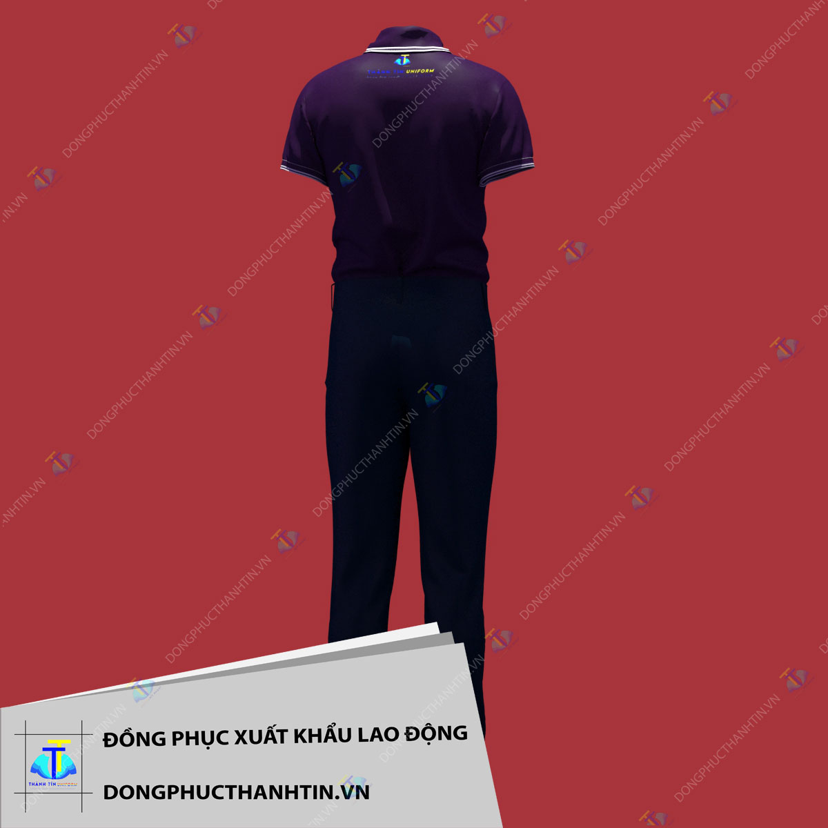 ĐỒNG PHỤC CÔNG TY XKLD MS 1417