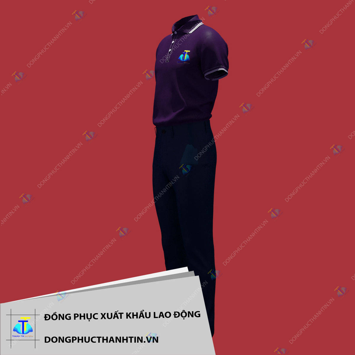 ĐỒNG PHỤC CÔNG TY XKLD MS 145