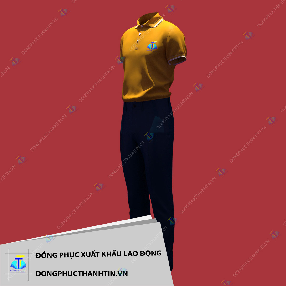 ĐỒNG PHỤC CÔNG TY XKLD MS 154