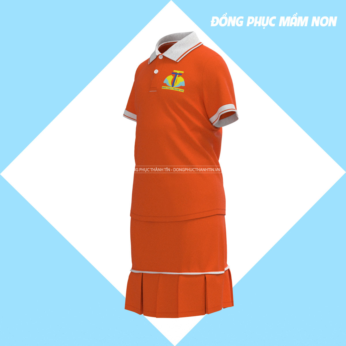 ĐỒNG PHỤC MẦM NON TRẺ EM 074