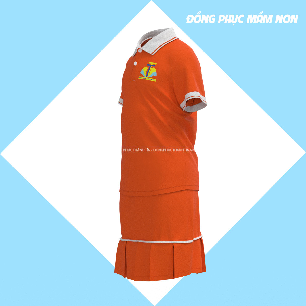 ĐỒNG PHỤC MẦM NON TRẺ EM 075