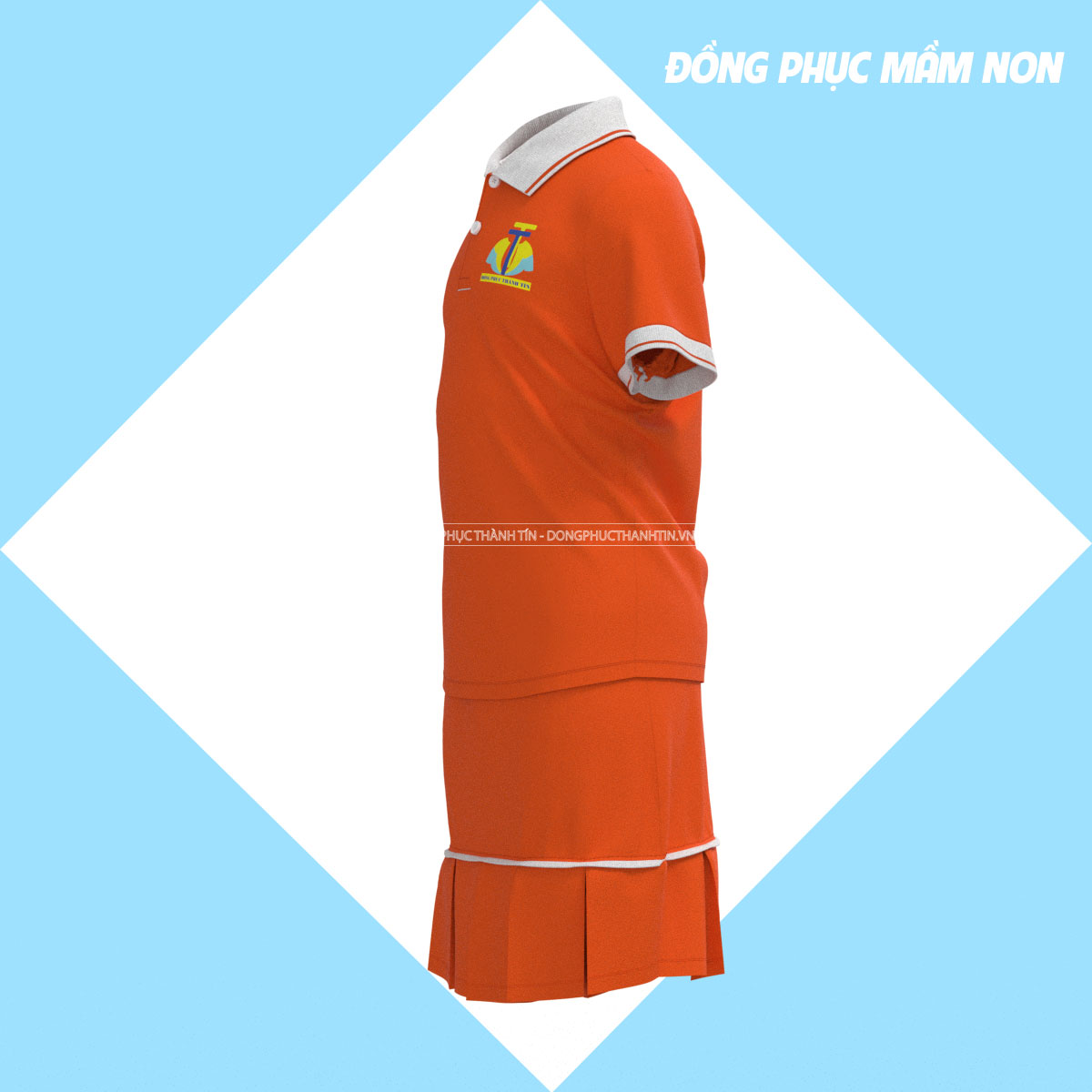 ĐỒNG PHỤC MẦM NON TRẺ EM 076