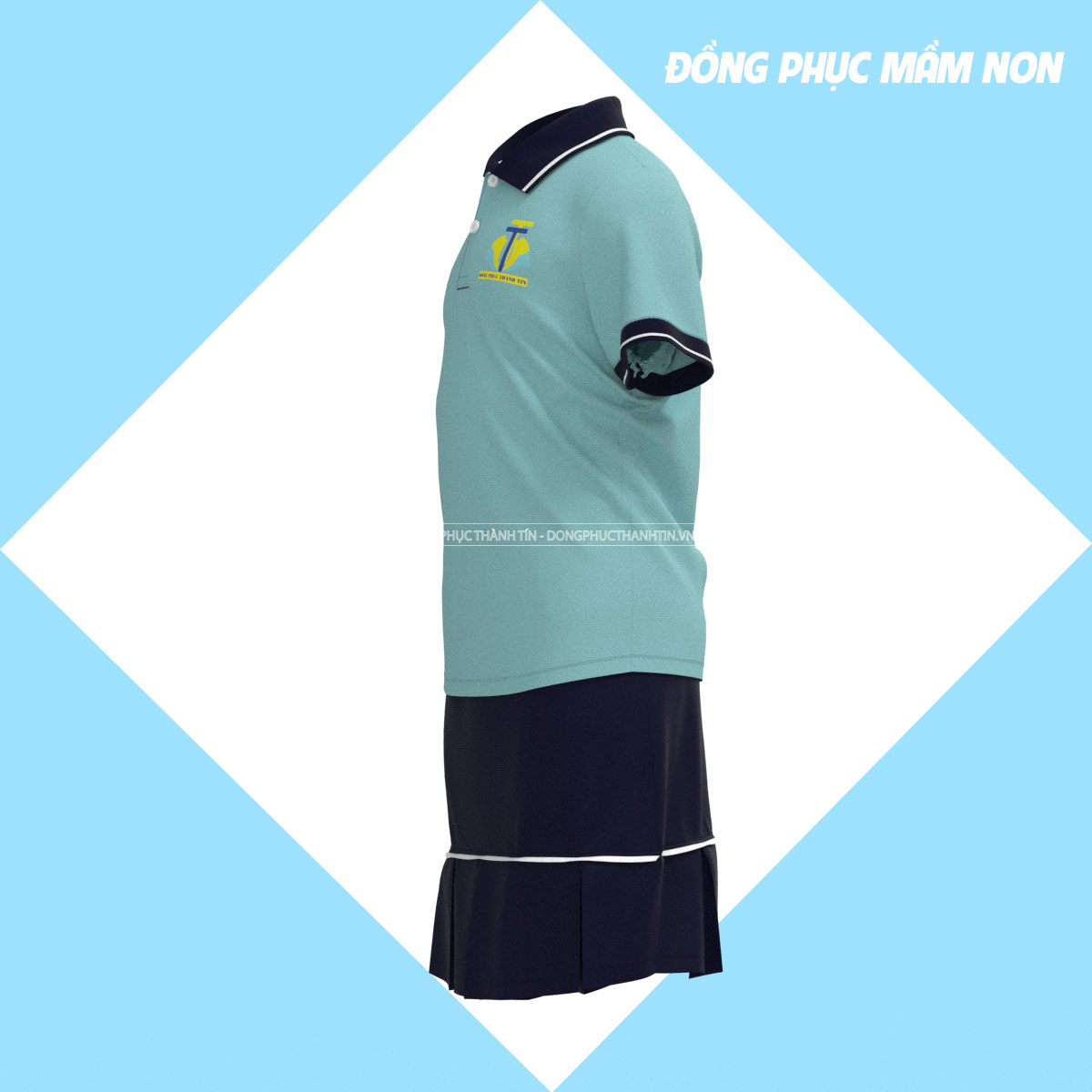 ĐỒNG PHỤC MẦM NON TRẺ EM 096