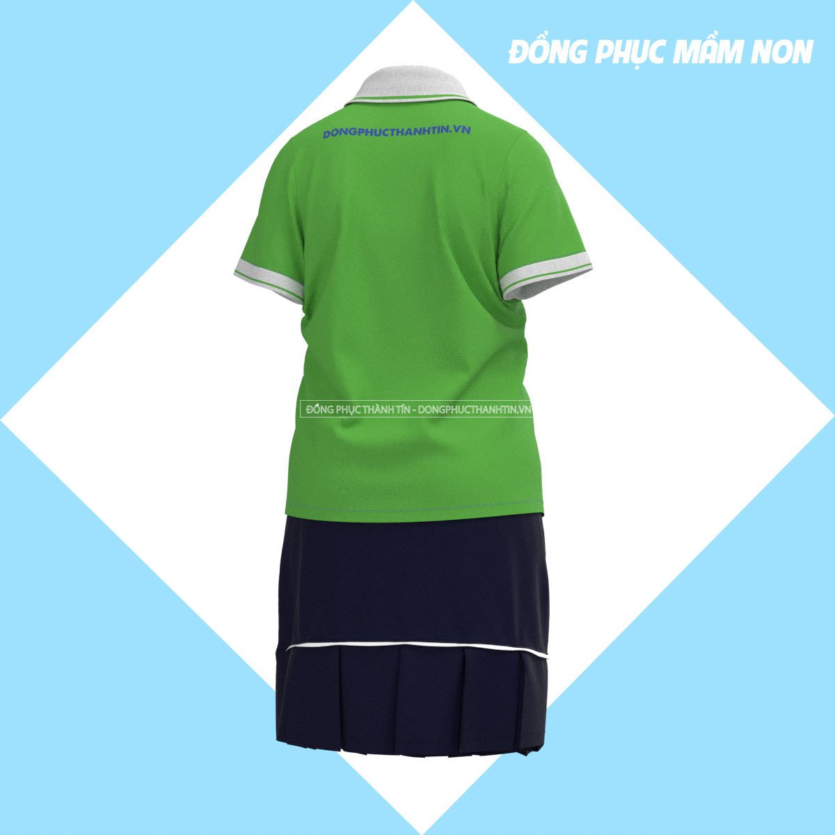 ĐỒNG PHỤC MẦM NON TRẺ EM 1017