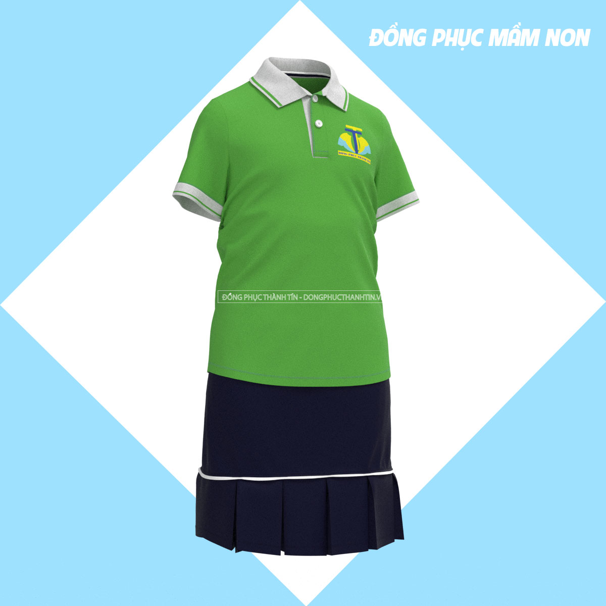 ĐỒNG PHỤC MẦM NON TRẺ EM 1030