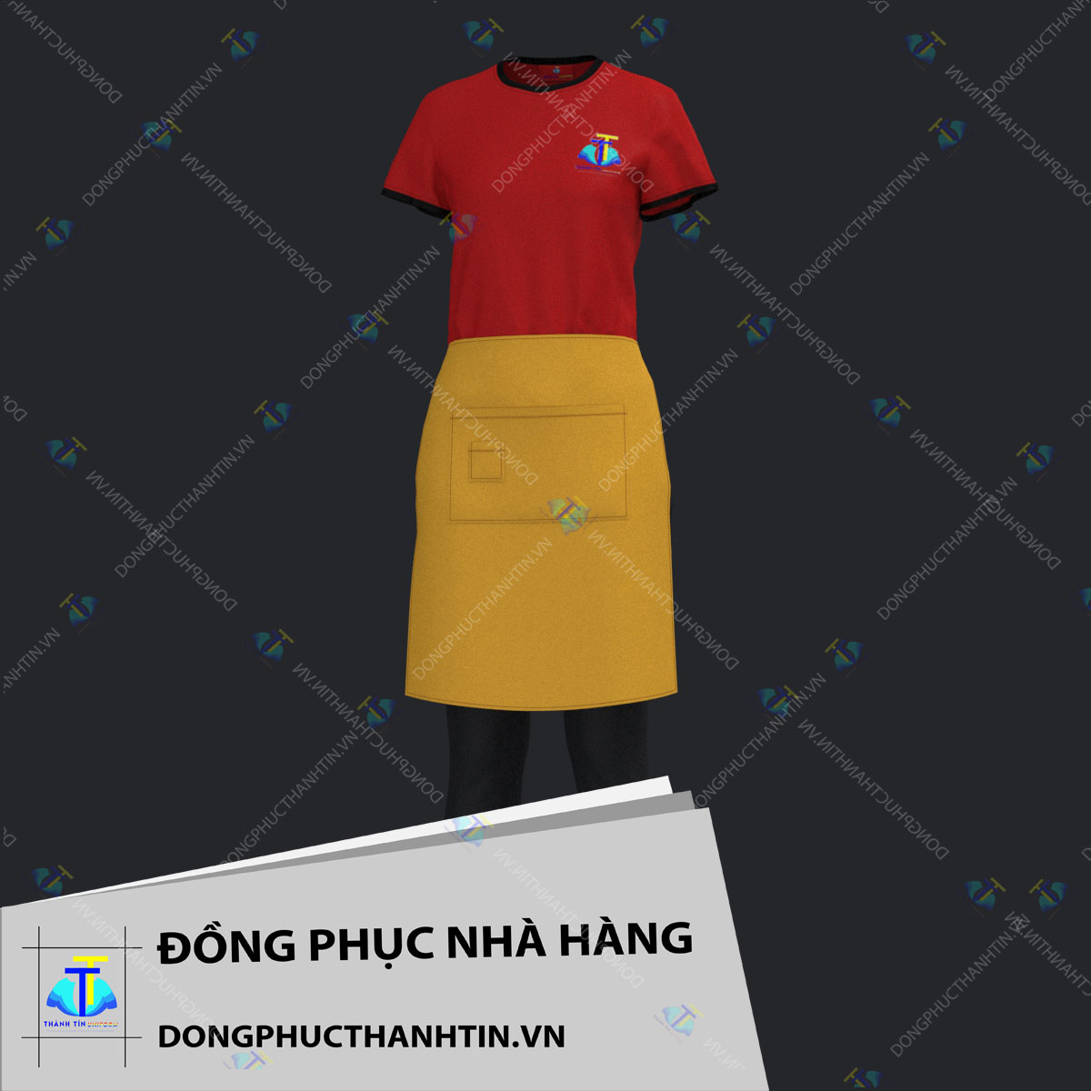 ĐỒNG PHỤC NHÀ HÀNG - QUÁN ĂN MS 011