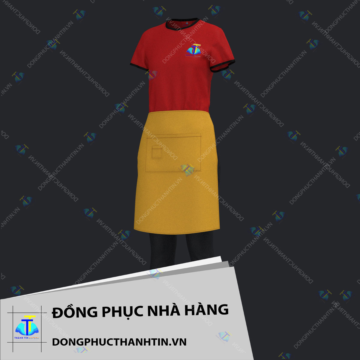 ĐỒNG PHỤC NHÀ HÀNG - QUÁN ĂN MS 012