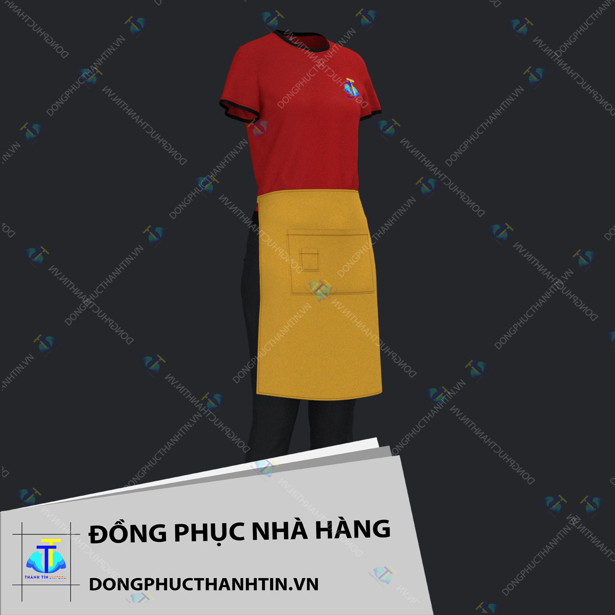 ĐỒNG PHỤC NHÀ HÀNG - QUÁN ĂN MS 0129
