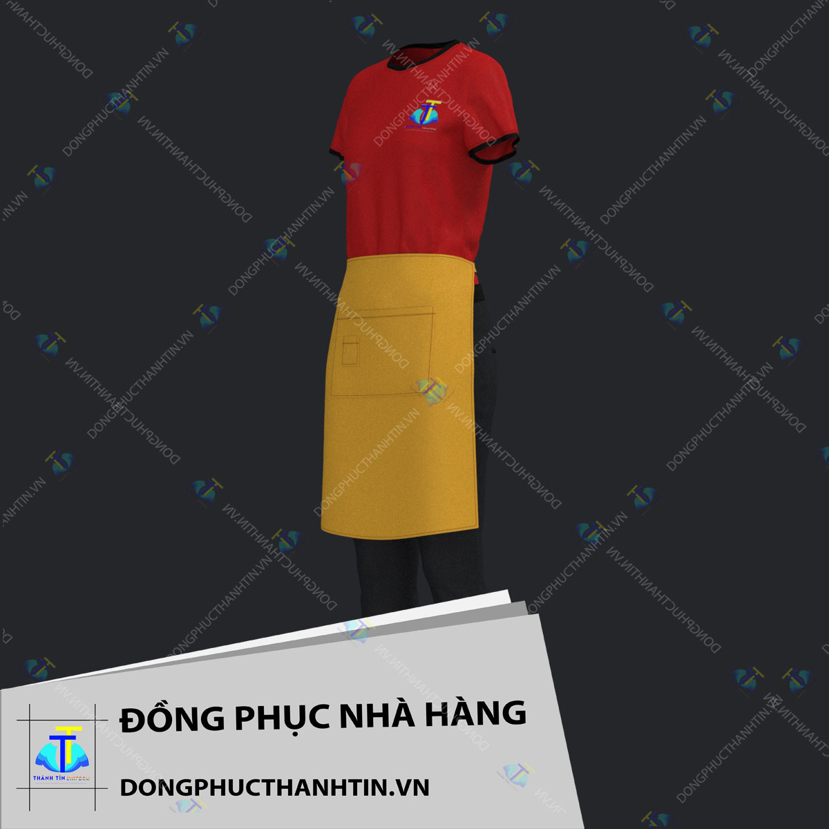ĐỒNG PHỤC NHÀ HÀNG - QUÁN ĂN MS 014