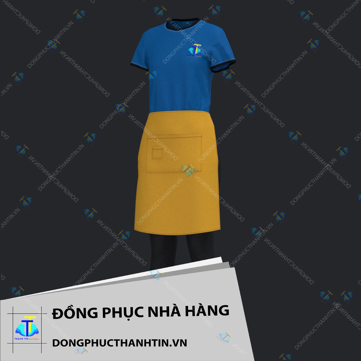 ĐỒNG PHỤC NHÀ HÀNG - QUÁN ĂN MS 042