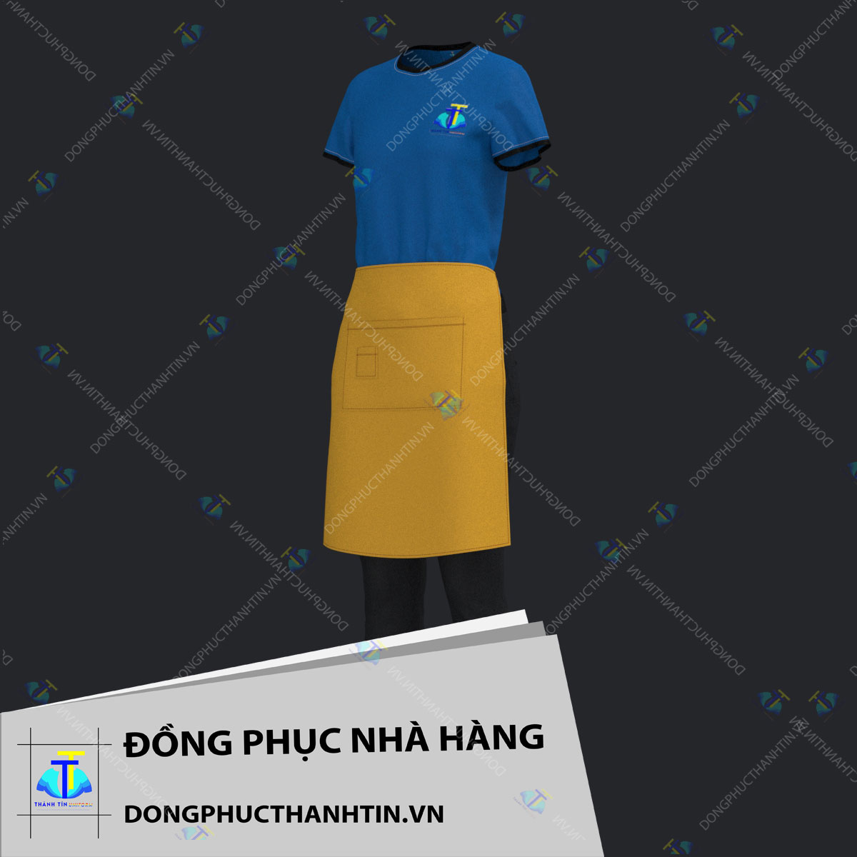 ĐỒNG PHỤC NHÀ HÀNG - QUÁN ĂN MS 043
