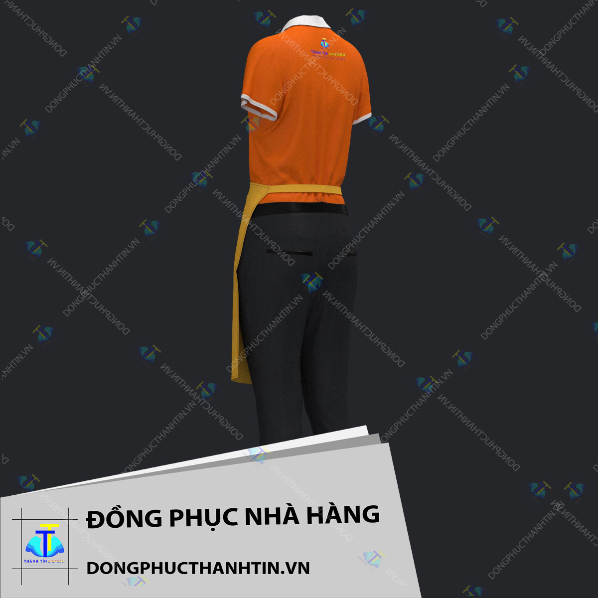 ĐỒNG PHỤC NHÀ HÀNG - QUÁN ĂN MS 0612
