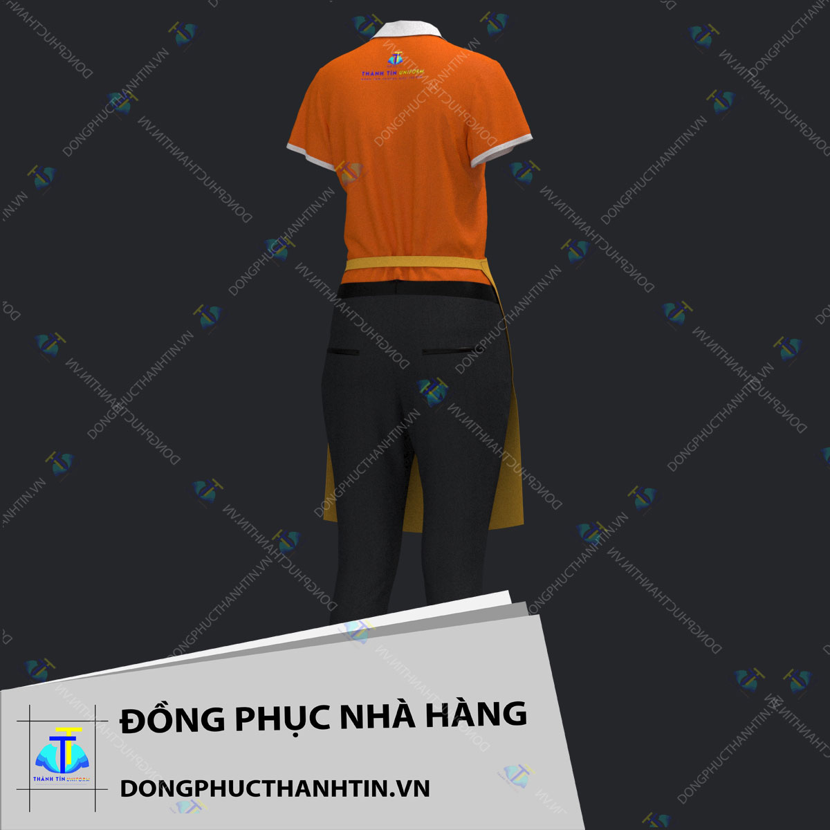 ĐỒNG PHỤC NHÀ HÀNG - QUÁN ĂN MS 0618
