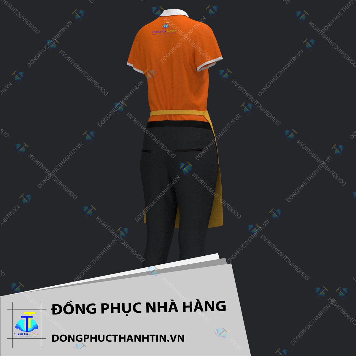 ĐỒNG PHỤC NHÀ HÀNG - QUÁN ĂN MS 0619
