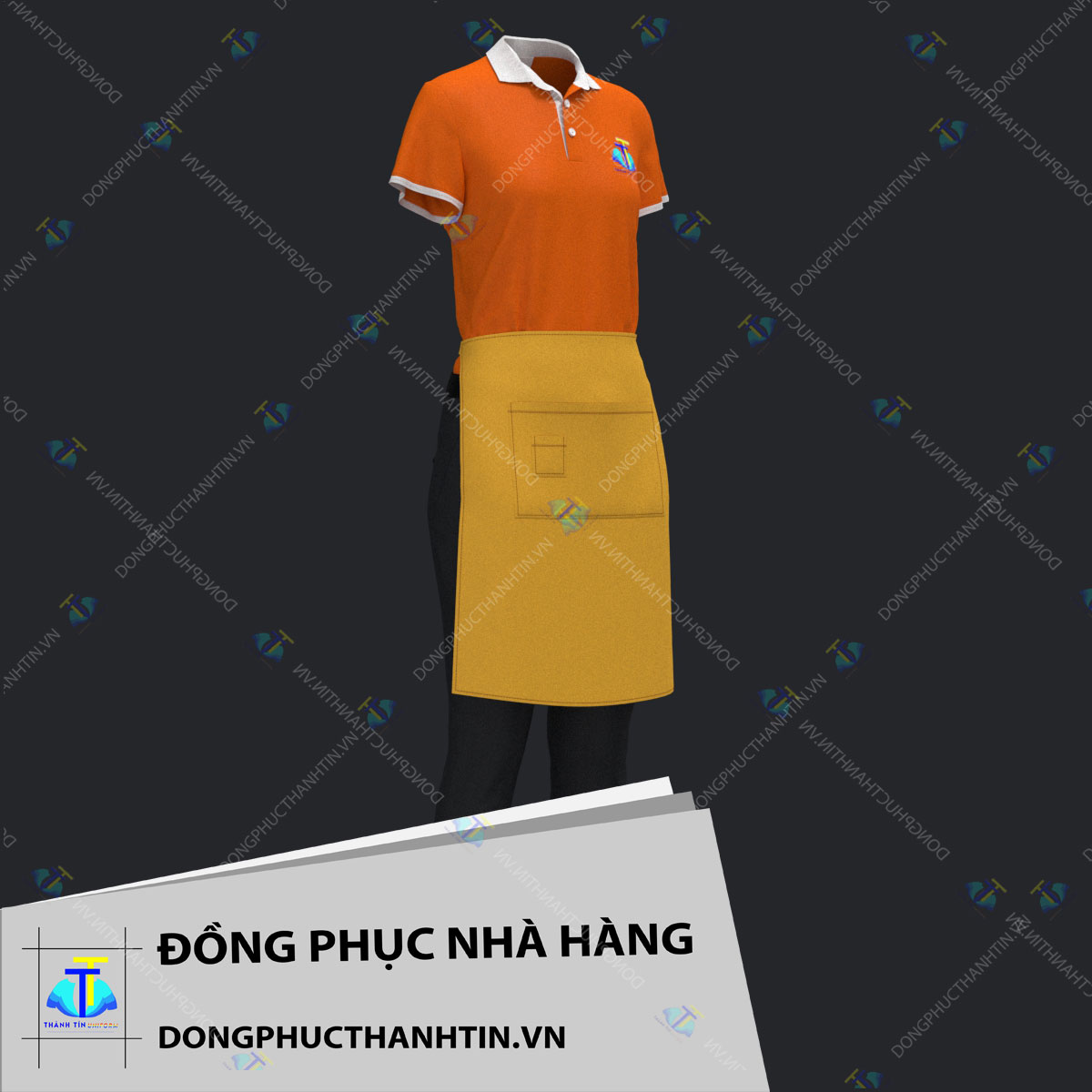 ĐỒNG PHỤC NHÀ HÀNG - QUÁN ĂN MS 0629