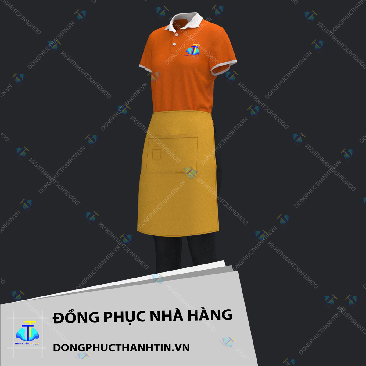 ĐỒNG PHỤC NHÀ HÀNG - QUÁN ĂN MS 063