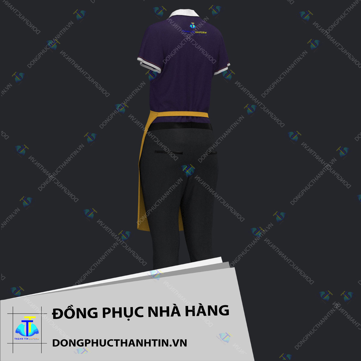 ĐỒNG PHỤC NHÀ HÀNG - QUÁN ĂN MS 0813