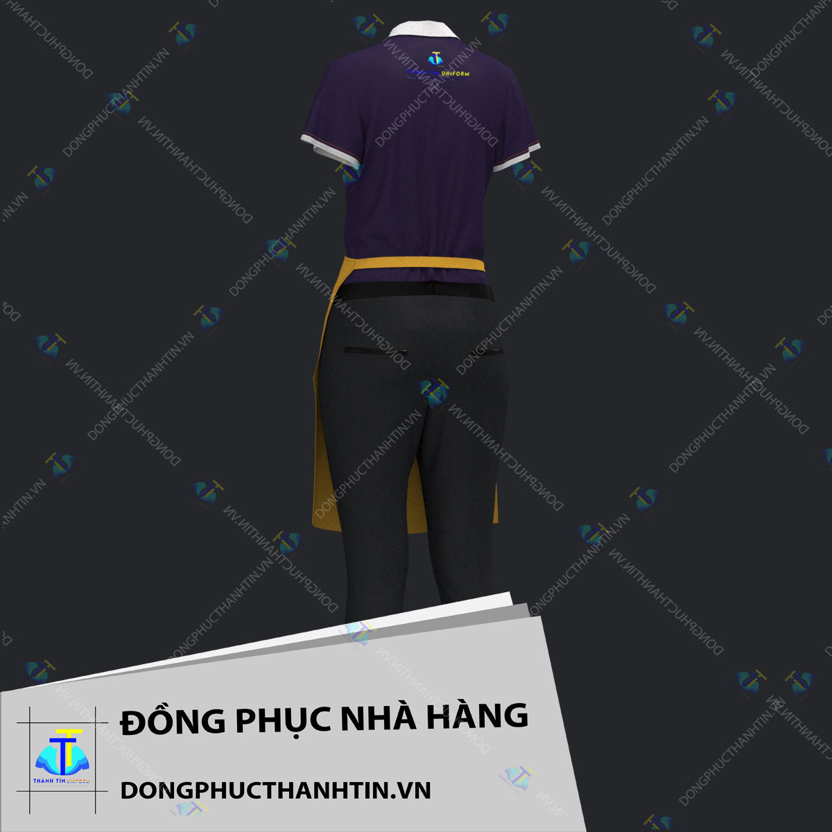 ĐỒNG PHỤC NHÀ HÀNG - QUÁN ĂN MS 0814