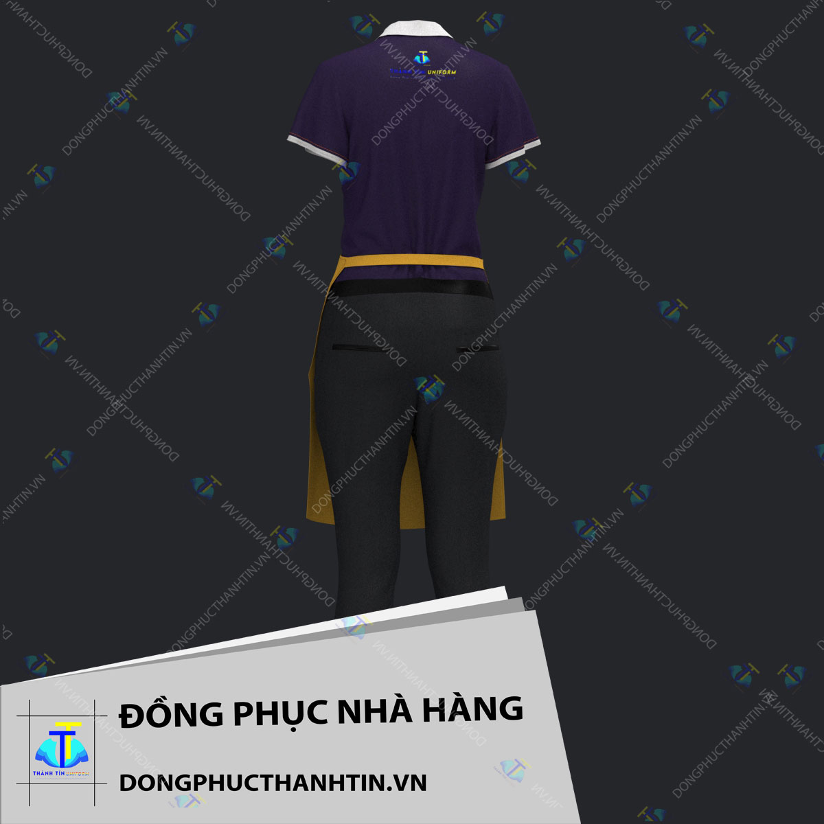 ĐỒNG PHỤC NHÀ HÀNG - QUÁN ĂN MS 0815