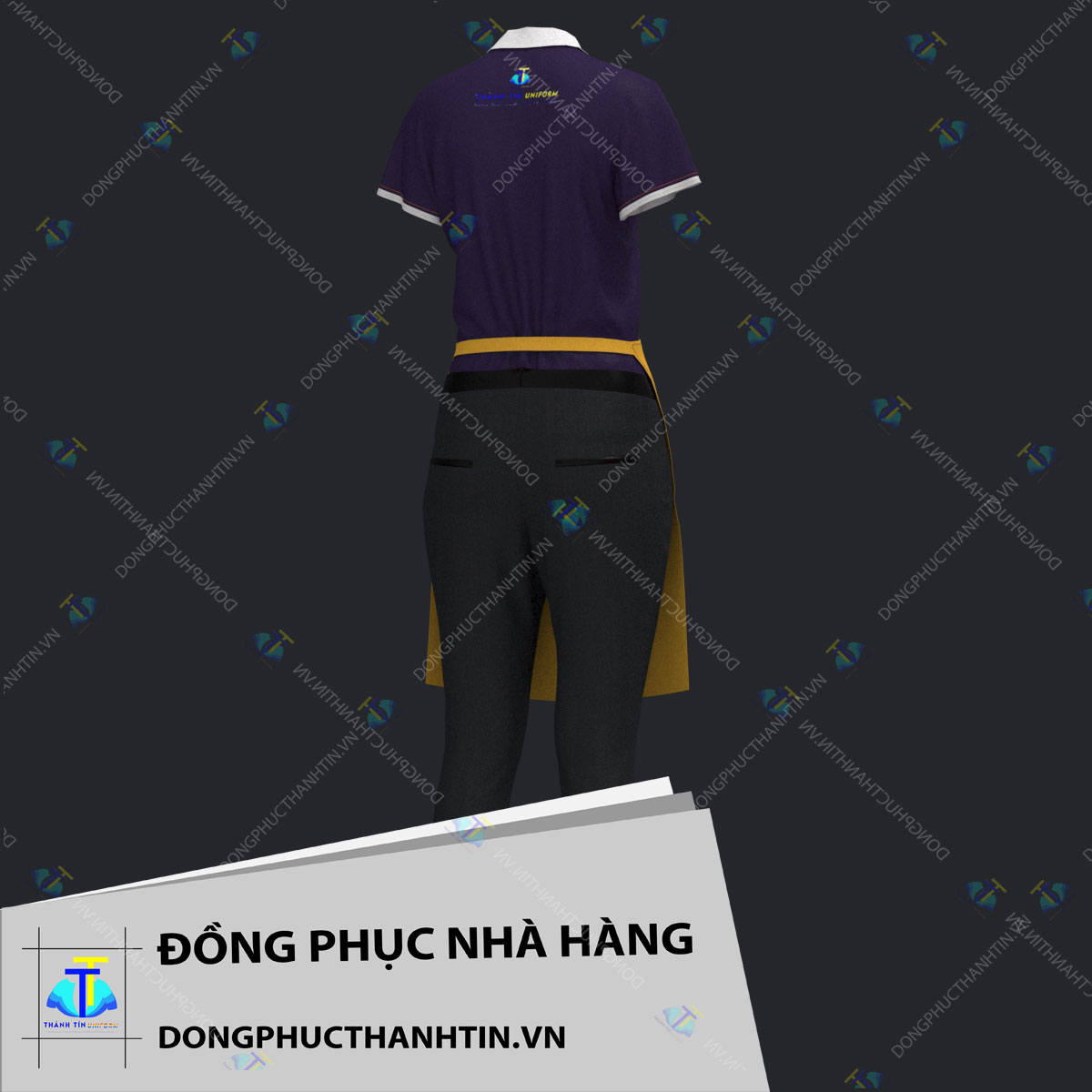 ĐỒNG PHỤC NHÀ HÀNG - QUÁN ĂN MS 0818