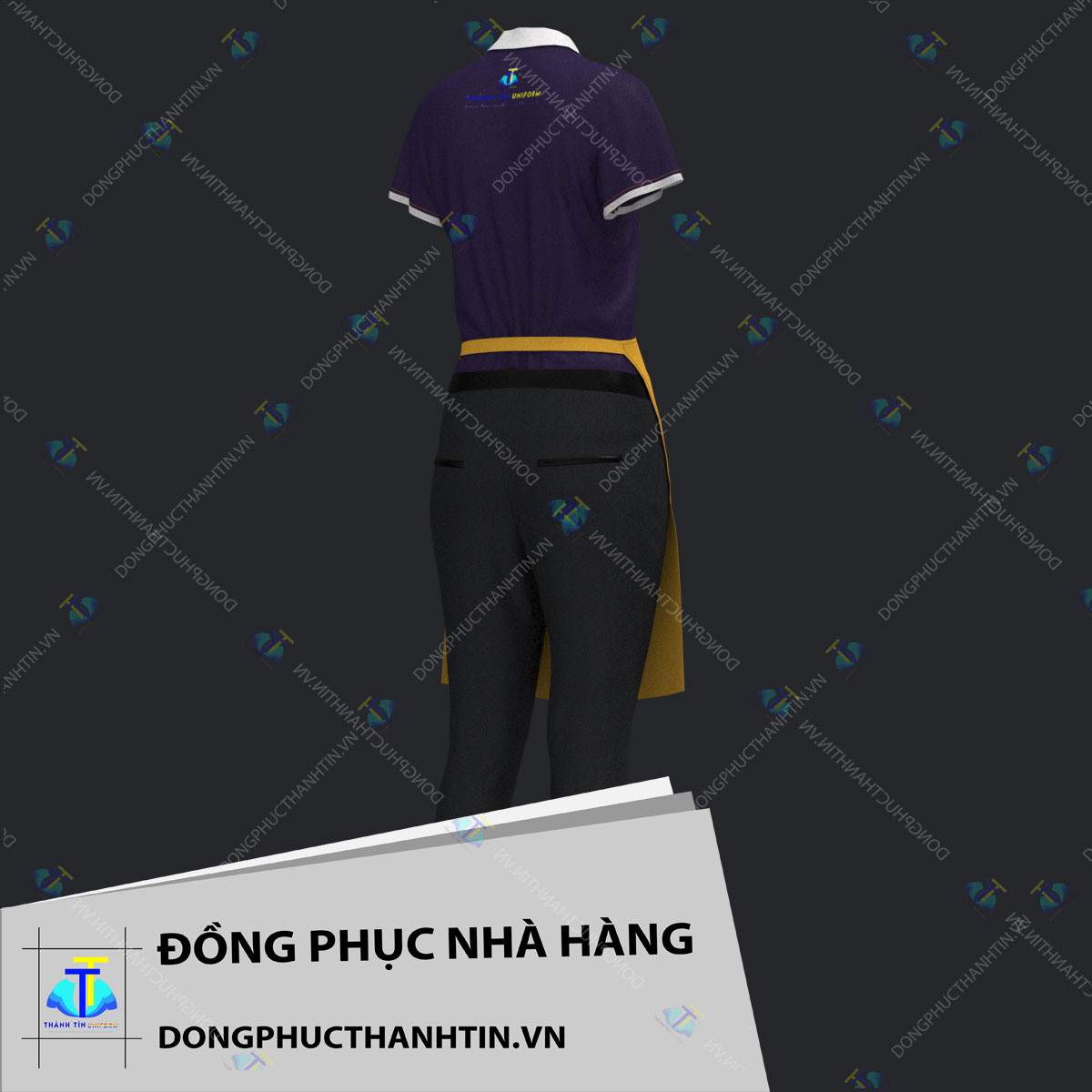 ĐỒNG PHỤC NHÀ HÀNG - QUÁN ĂN MS 0819