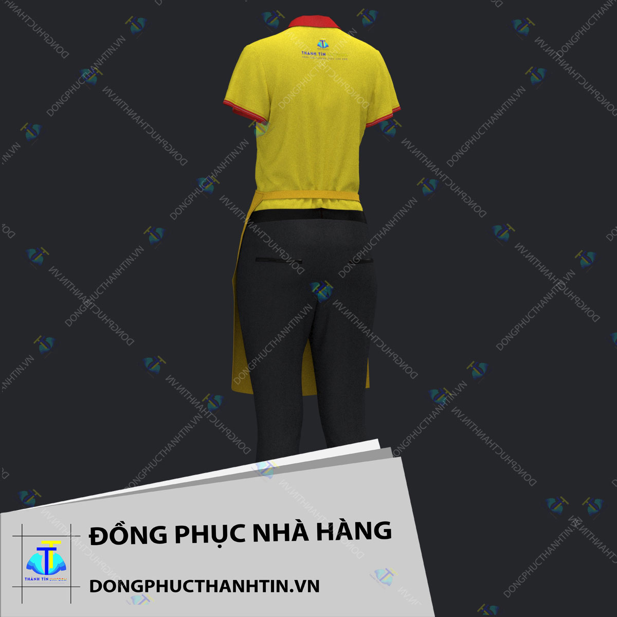 ĐỒNG PHỤC NHÀ HÀNG - QUÁN ĂN MS 1014