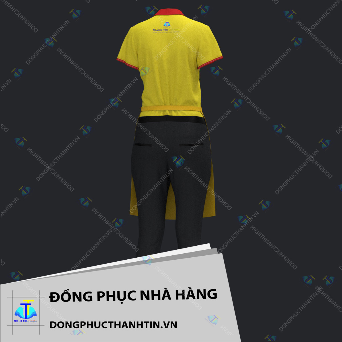 ĐỒNG PHỤC NHÀ HÀNG - QUÁN ĂN MS 1017