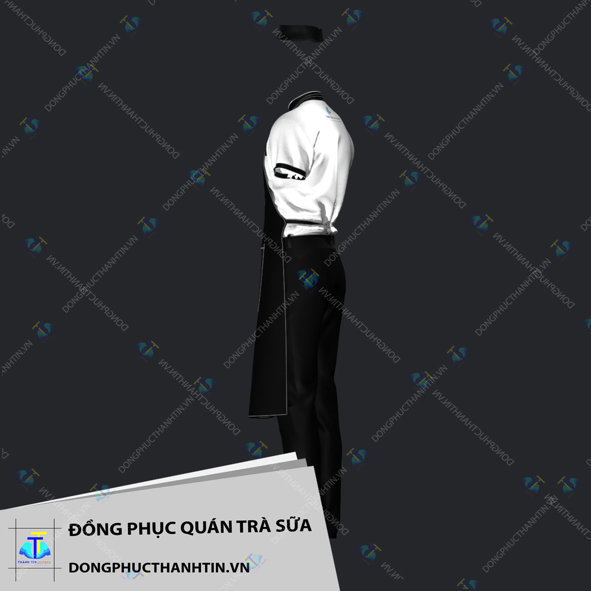 ĐỒNG PHỤC QUÁN TRÀ SỮA MS 0112