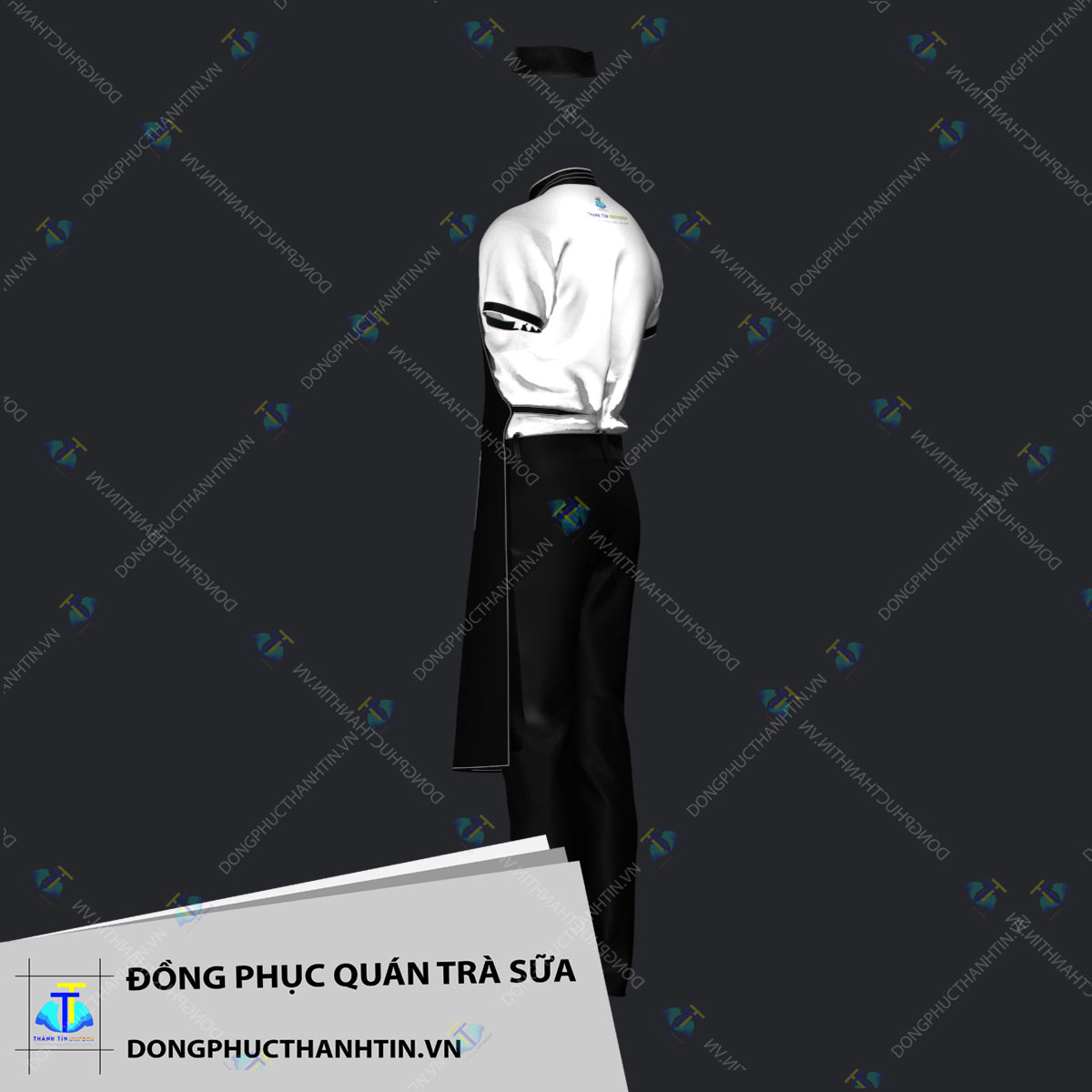 ĐỒNG PHỤC QUÁN TRÀ SỮA MS 0113