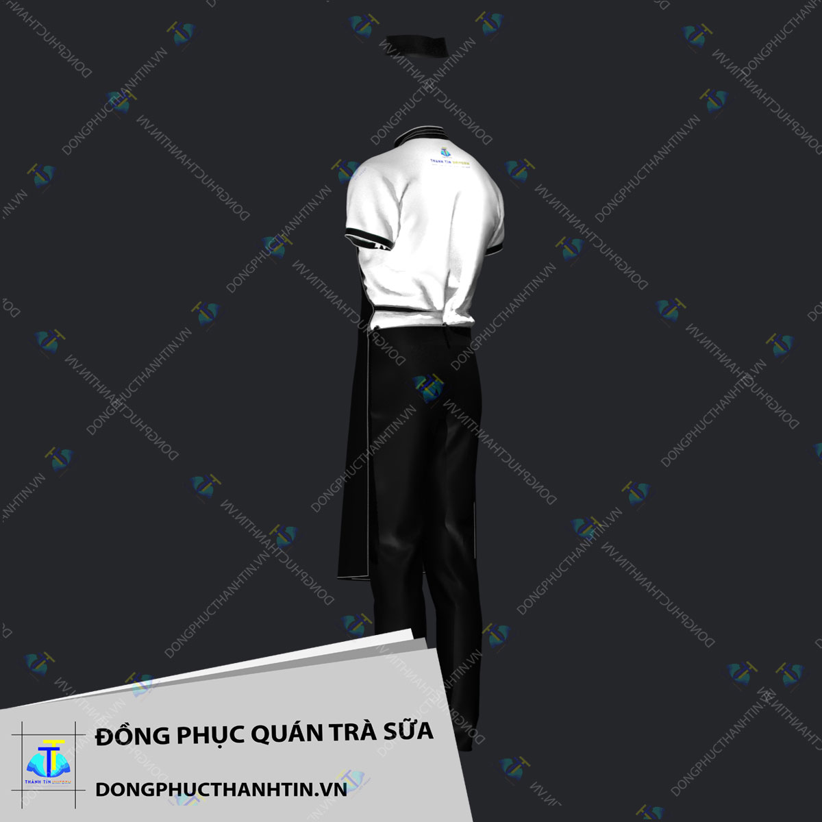ĐỒNG PHỤC QUÁN TRÀ SỮA MS 0114