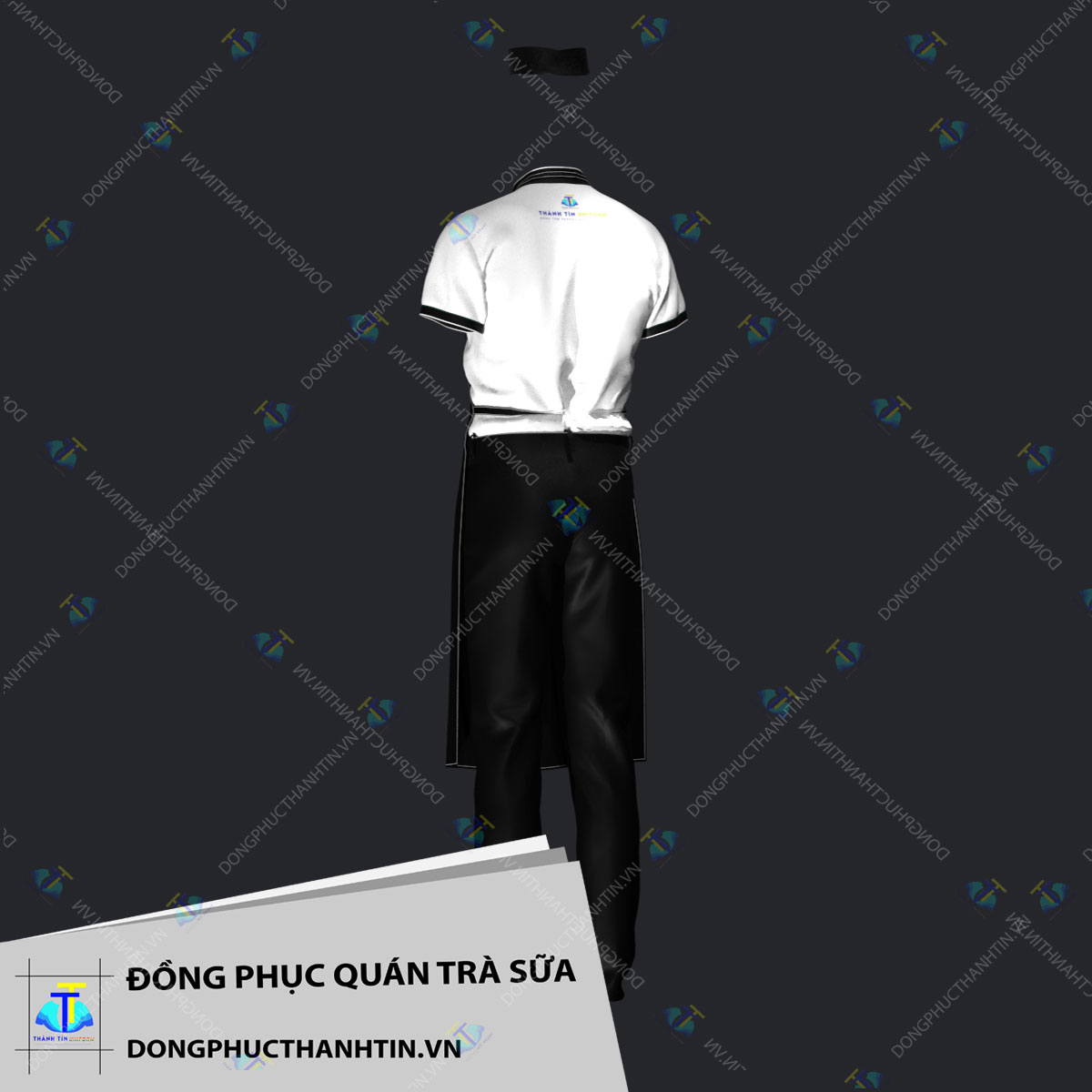 ĐỒNG PHỤC QUÁN TRÀ SỮA MS 0116