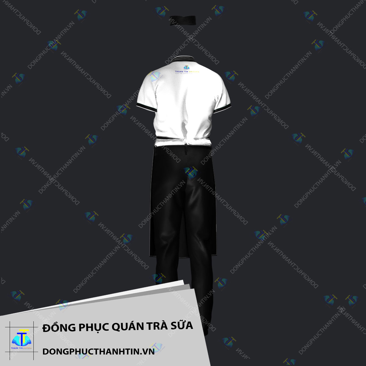 ĐỒNG PHỤC QUÁN TRÀ SỮA MS 0117