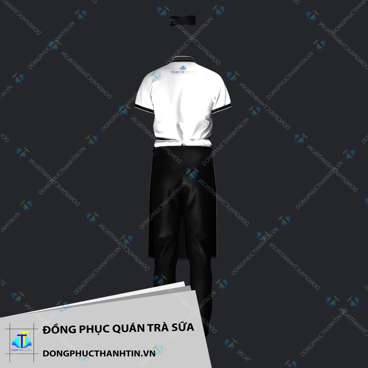 ĐỒNG PHỤC QUÁN TRÀ SỮA MS 0118