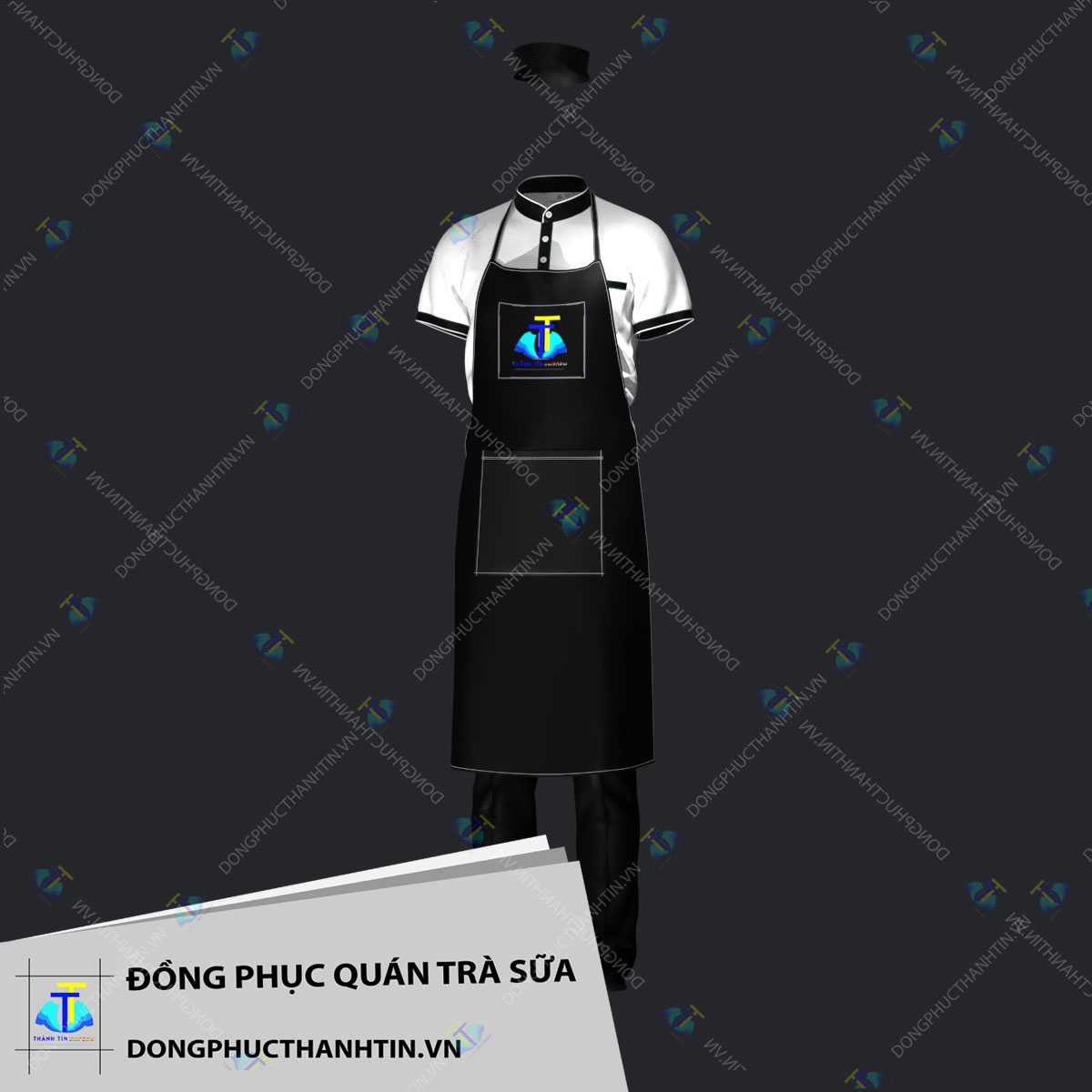 ĐỒNG PHỤC QUÁN TRÀ SỮA MS 012
