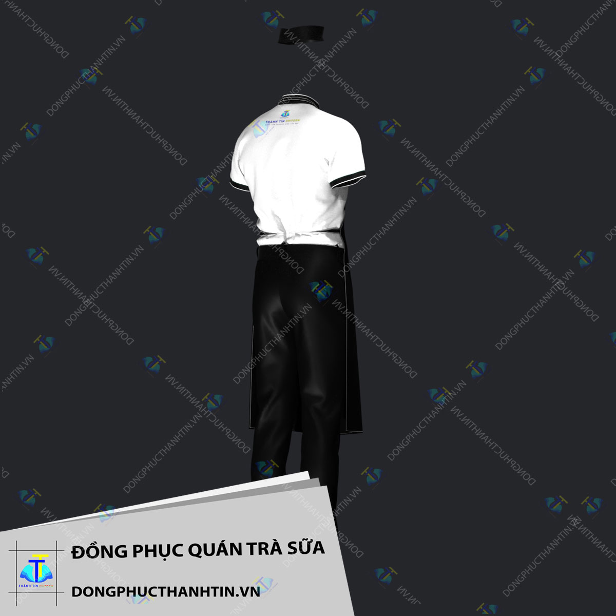 ĐỒNG PHỤC QUÁN TRÀ SỮA MS 0121