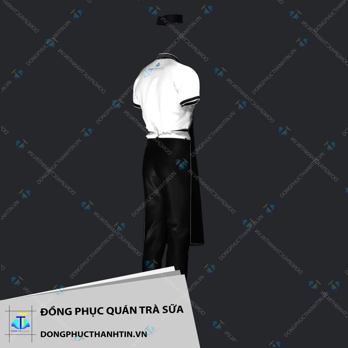 ĐỒNG PHỤC QUÁN TRÀ SỮA MS 0122
