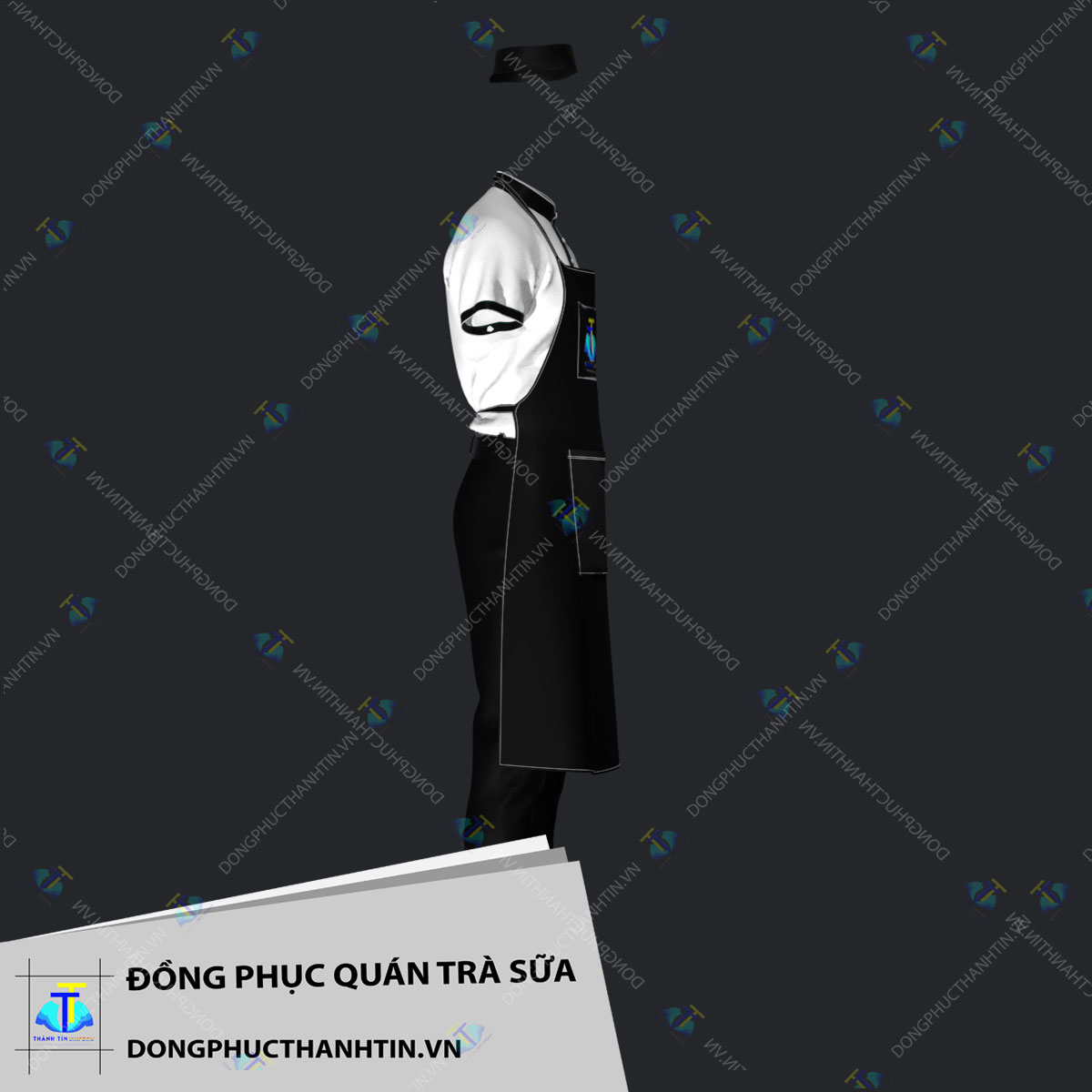 ĐỒNG PHỤC QUÁN TRÀ SỮA MS 0127
